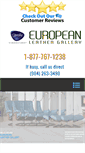 Mobile Screenshot of europeanleathergallery.com